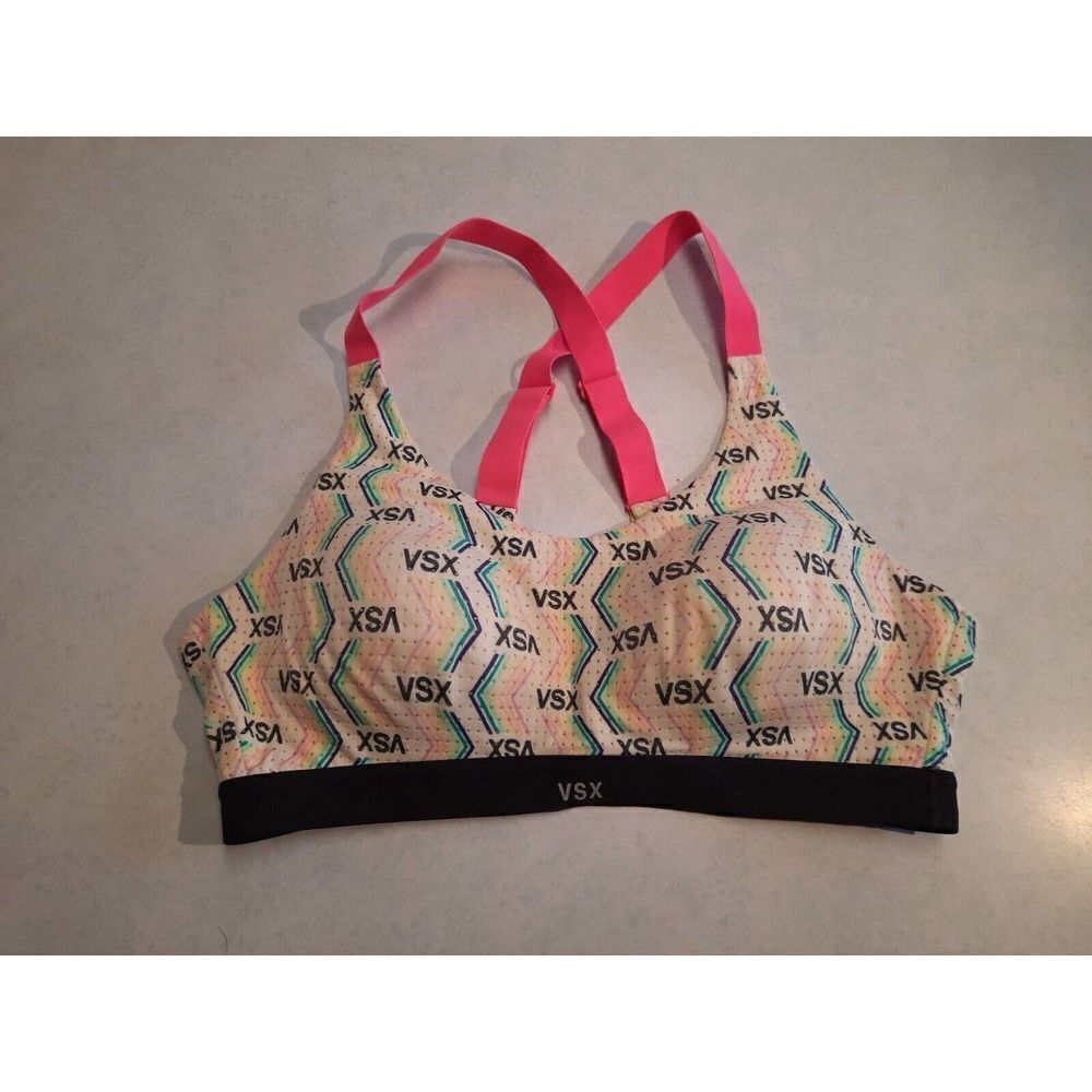 Victoria's Secret Women’s 34B VSX Sport Bra Pull On Padded Wireless